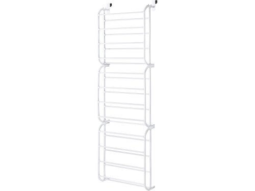 Verk 01875 Závesný botník na dvere pre 36 párov topánok biela