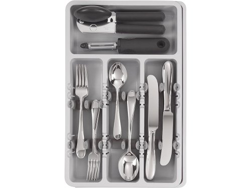 Verk 01910 Rozšiřitelný organizér/vložka do zásuvky bílá