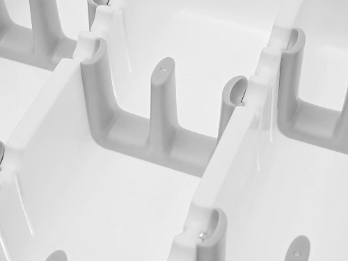 Verk 01910 Rozšiřitelný organizér/vložka do zásuvky bílá