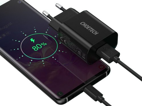 Verk 06286 Rýchlonabíjačka 4x USB 3.0 Quick Charge čierna