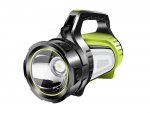 Verk 08343 LED svietidlo nabíjacie s powerbankou 4500mAh, zelená