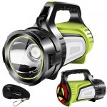 Verk 08343 LED svietidlo nabíjacie s powerbankou 4500mAh, zelená