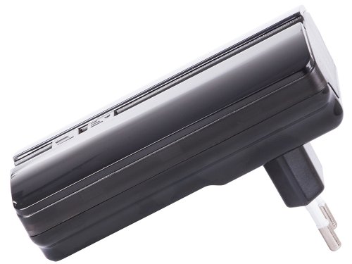 Verk 01844 Bezdrátový zvonek IP44, 1x příjmač , 1x ovladač, 150 m černá