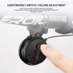 Pronett XJ4872 Elektronický klakson na kolo USB, 130 dB černá