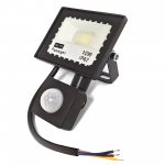 Pronett XJ4883 Halogénový LED reflektor, IP67, studená biela, 10W s pohybovým senzorom