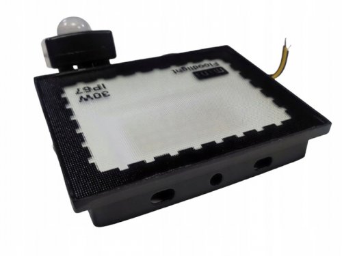 Pronett XJ4885 Halogénový LED reflektor, IP67, studená biela, 2100lm, 30W s pohybovým senzorom