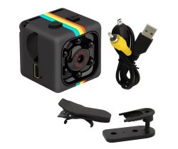 Pronett XJ4812 Mini kamera HD s detektorom pohybu čierna