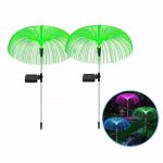 Pronett XJ4862 Zahradní solární LED lampa medůza, RGB, IP65 2 ks