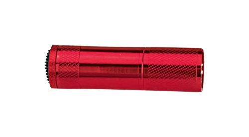 Pronett XJ4938 Svietidlo hliník 9 LED, UV modrá