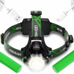 Pronett XJ4855 Čelovka LED ZOOM CREE XM-L T6