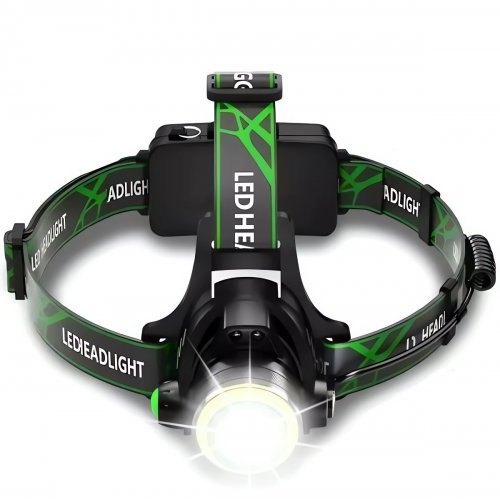 Pronett XJ4855 Čelovka LED ZOOM CREE XM-L T6