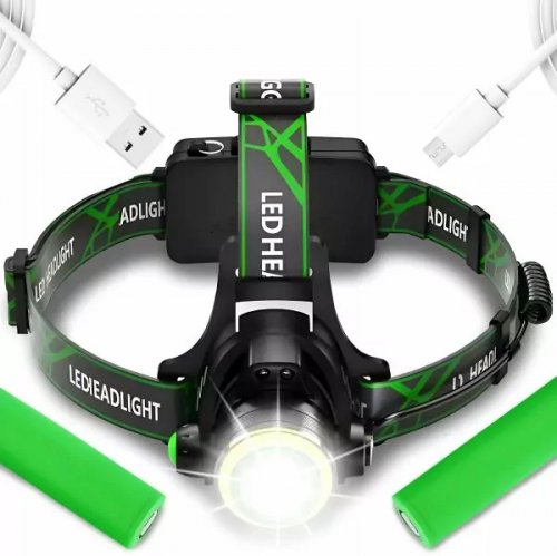 Pronett XJ4855 Čelovka LED ZOOM CREE XM-L T6
