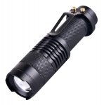 Pronett XJ4939 Taktické LED svietidlo s UV, IPX4