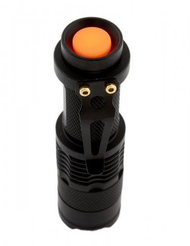Pronett XJ4939 Taktická LED svítilna s UV, IPX4