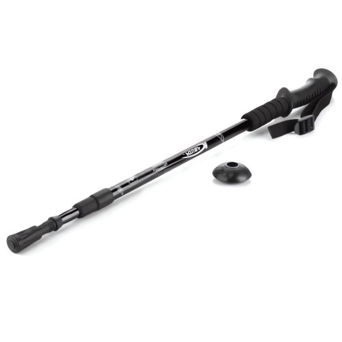 Pronett X1059 Trekingové palice skladacie 1 ks čierna