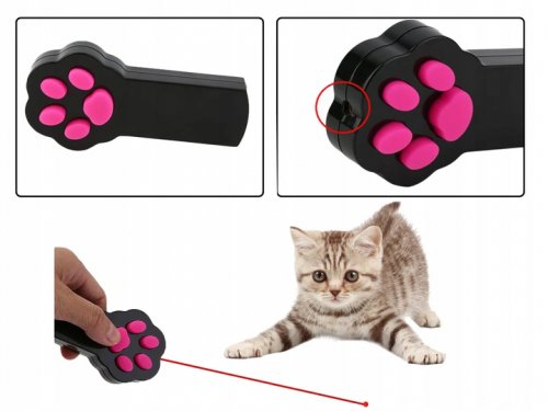Verk 19300 Laserová hračka pre mačky žltá