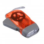 Verk 08017 LED baterka - dynamo šedá