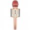 Izoxis 22190 Karaoke bluetooth mikrofon světle růžová