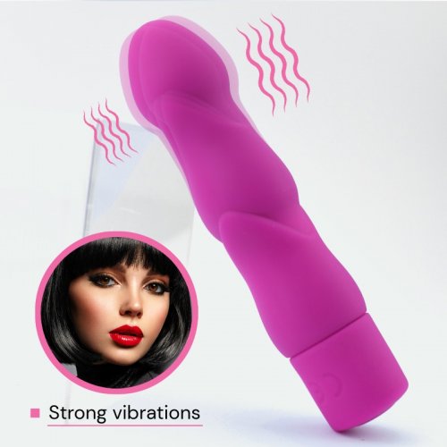 Sensual W05 Vibrátor G spot 16,5 cm ružová