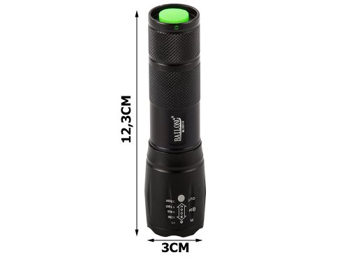 BAILONG 08359 Svietidlo LED Q3, T6, L2, 3 farby svietenia, IPX4, 300 m