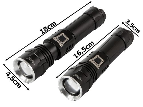 BAILONG 08317 Svítilna LED CREE XHP160 , IPX-5, 1000 m