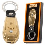 Verk 08373 Zapalovač USB s LED osvětlením grafit