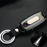 Verk 08373 Zapalovač USB s LED osvětlením grafit