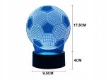 Verk 12296 LED lampa Futbal s diaľkovým ovládaním