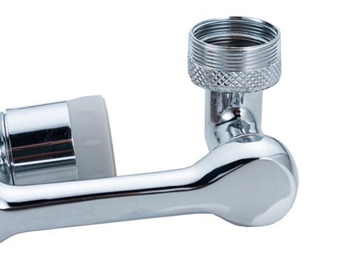 Verk 01792 Predlžovací nadstavec na vodovodný kohútik 1080 ° chróm