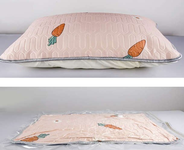 Ruhhy 21946 Vákuové vrece sada 10 ks, 50 x 70 cm + pumpička