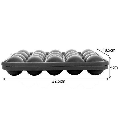 Ruhhy 21808 Silikonová forma na výrobu sušenek cakepops