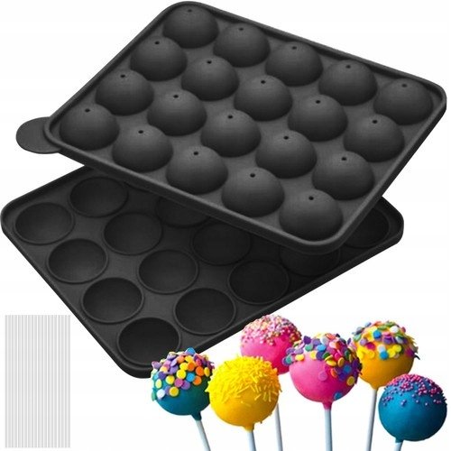 Ruhhy 21808 Silikónová forma na výrobu sušienok cakepops