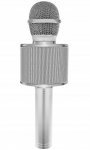 Izoxis 22188 Karaoke bluetooth mikrofon stříbrná
