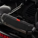 Trizand 22219 Športové sedlo na bicykel s osvetlením čierna