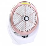 Verk 16029 Stolní ventilátor s osvětlením USB růžová