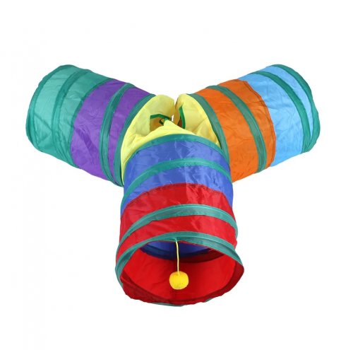 Nuxie 2576 Tunel pre mačky 80 cm viacfarebná