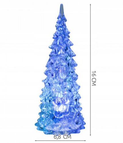 ISO 7266 Svítící LED stromeček 16 cm