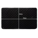 Purlov 21956 Opakovane použiteľná hygienická podložka 70 x 50 cm čierna