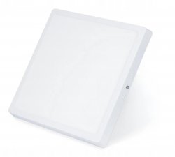 LEDLIGHT 2604 Stropné LED svietidlo 18 W, 1650lm, 3000K (teplá biela), 21 x 21 cm biela