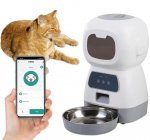 Nuxie 2557 Automatický dávkovač krmiva pre domáce zvieratá Wifi, 3,5 L
