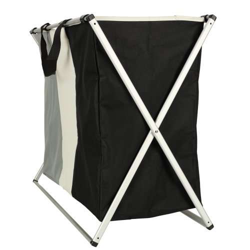 Verk 01942 Trojitý kôš na bielizeň 135 l šedá