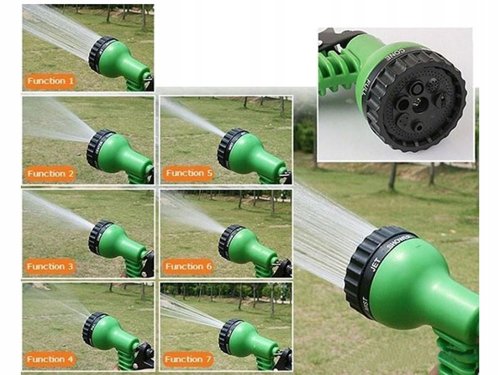 Verk 01957 Rozprašovacia pištoľ na záhradnú hadicu 7 v 1