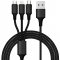 Izoxis 22194 Nabíjací kábel USB 3 v 1