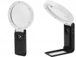 Verk 09176 Multifunkčná lupa s LED osvetlením, zväčšenie 10x, 25x