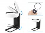 Verk 09176 Multifunkčná lupa s LED osvetlením, zväčšenie 10x, 25x