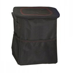 Verk 10077 Odpadkový koš do auta černá