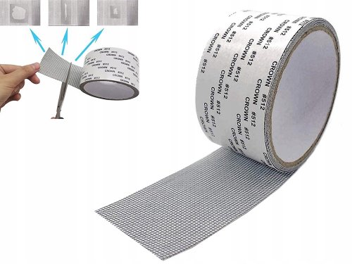 Verk 11373 Lepiaca páska na opravu okenných sietí 50 mm x 2 m sivá