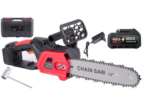 Verk 11378 Řetězová ruční pila 1200 W, 4200 ot./min, 30 cm, 1x AKU