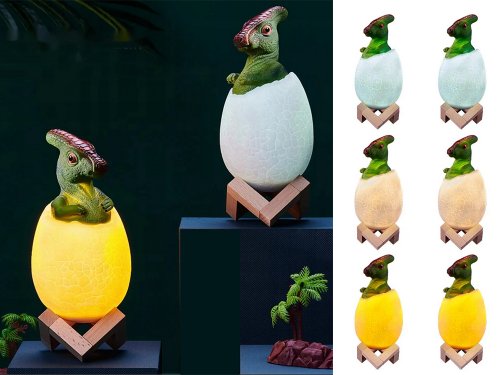 Verk 12294 Lampička 3D Dinosaurus RGB