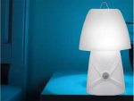 Verk 12295 Nočná Lampa LED RGB, pohybový senzor, 25 cm biela